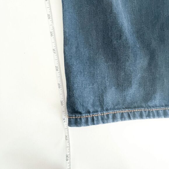 Billabong Mens Denim Jeans Rexford Regular Straight Leg Fit Blue Wash Size 36 - Picture 5 of 9